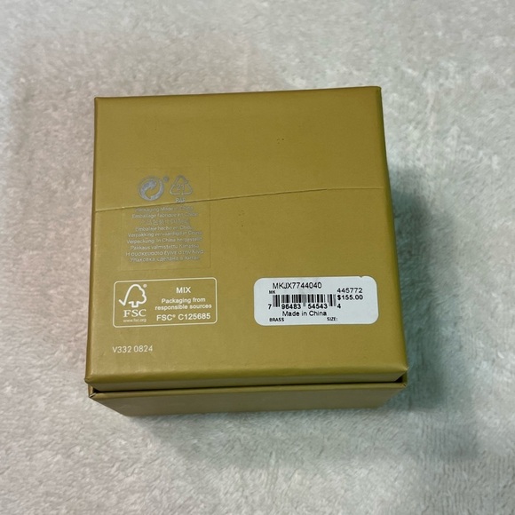 NEW Michael Kors link bracelet. Silver tone. Adjustable two sizes. - Picture 10 of 13